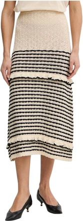 Twinset Donna, Gonne, Beige, S, new