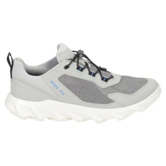 Ecco Ecco MX 820264 Textile Synthetic Mens Outdoor Trainers - Concrete Silver Grey Wild Dove - Size:UK 10.5-11