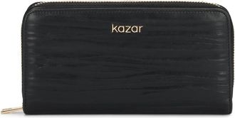 Kazar Rolette Wallet - Dames - Portefeuilles - Zwart - ONE Size - Leer - Accessoires