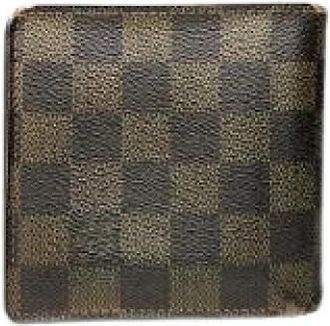 Louis Vuitton Pre-owned Vintage leren portemonnee - Dames - Vintage Accessoires - Bruin - ONE Size - Leer - Vintage