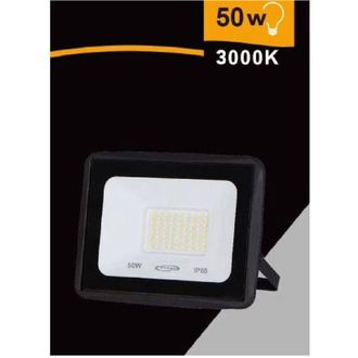 Trade Shop Trade Shop - Spotlight Led Light 50 Watt 4500 Lm Ip65 Negro Fr&iacute;o Caliente Caliente Natural Ek02-50w-n