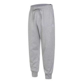 adidas Essentials Single Jersey Tapered Cuff Pants Grey IC9419