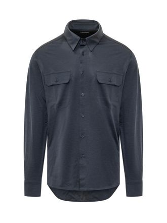 Tom Ford Dark Blue Regular Shirt
