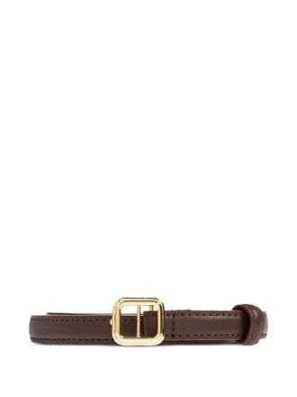 LI&Eacute; STUDIO georgia slim belt - Brown