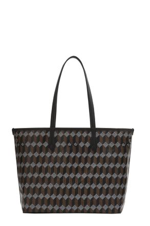 Au D&eacute;part Reversible Monogram Tote Bag With Internal Pouch