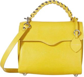 Rebecca Minkoff Womens Chain Satchel In Sunflower