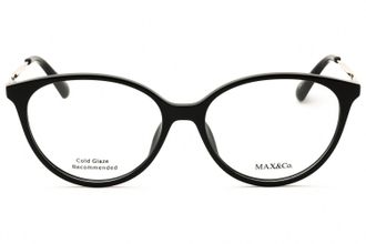 Max & Co. MO5023 Round Injected Propionate Eyeglasses - Black