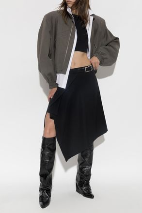 The Attico Short Top, Womens, Black