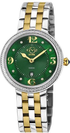 Gevril Group Verona Diamond Mother of Pearl Dial Ladies Watch 12906B