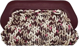 Themoir&egrave; Womens Bios Printed Knitted Bag In Cabernet