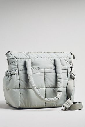 Urban Expression Quilted Puffer Jetsetter Tote