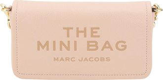 Marc Jacobs Womens Shoulder Bag Mini Rose Leather Calf