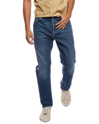 Brunello Cucinelli Straight Medium Wash Jean