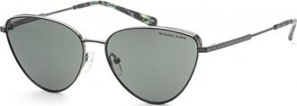 Michael Kors Womens MK1140-18943H-59 MK1140 59 18943H Cortez Sunglasses - Silver - One Size