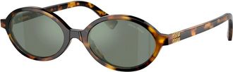Miu Miu Sunglasses, unisex, Brown, Size: 50 MM 0MU 04Zs