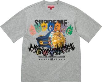 SUPREME FW26 Undisputed S/S T-Shirt Heather Grey SUP-FW26-015-GRY