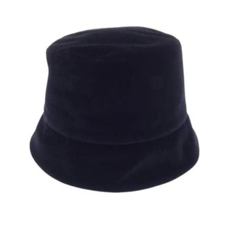 Prada Pre-owned Cappello Bucket in Velluto con Logo a Triangolo - - Pre-owned - Donna - Nero - ONE SIZE