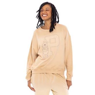 Disney Winnie the Pooh Loungewear Sweatshirt in Cream Winnie The Pooh at Nordstrom, Size Xx-Large