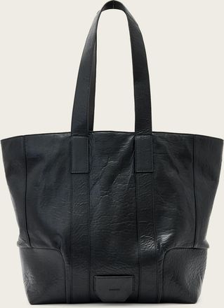 AllSaints Leather Ares Grain Leather Open Tote Bag, Size: One Size
