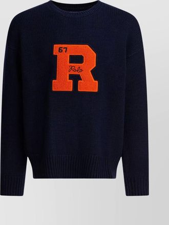 Polo Ralph Lauren crew neck long sleeve ribbed knitwear