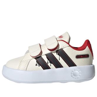 adidas (TD) adidas Grand Court Cream White Core Black Collegiate Red JR5631
