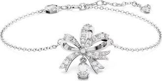Swarovski Hyperbola Bow Armband - Dames - Armbanden - Wit - ONE Size - Accessoires
