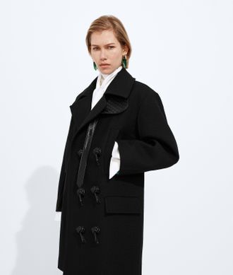 Bottega Veneta Wool And Mohair Gabardine Coat - Bottega Veneta