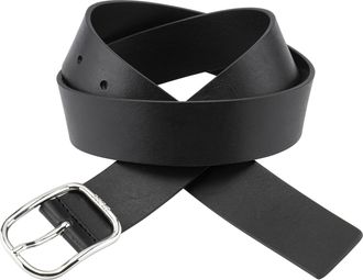 HUGO BOSS Lederg&uuml;rtel BOSS Clea_Sz35, Damen, Gr. 100, schwarz (schwarz001), Leder, unifarben, G&uuml;rtel Lederg&uuml;rtel, mit Einfachdornschliesse