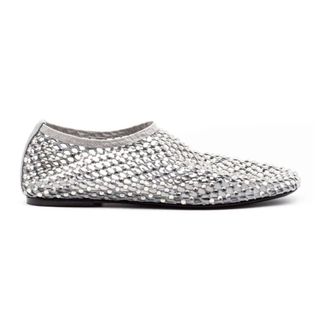 Strategia Ballerinas, female, Gray, Size: 7 US Mesh Ballet Flats