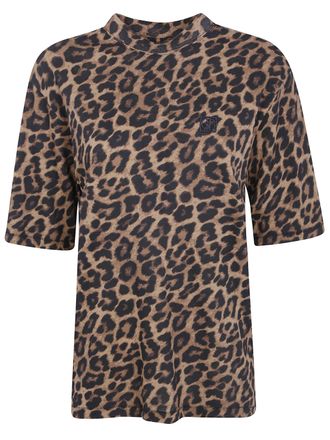 Anine Bing T-Shirt Leopard Print Avi