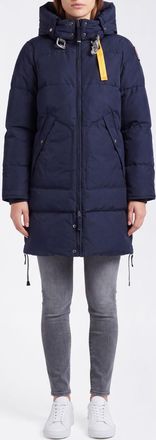 Parajumpers Piumino lungo in nylon trapuntato con cappuccio e collo alto