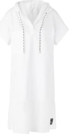 Marc Cain Shirt Dress - Dames - Casual kleedjes - Wit - 3XL - Kleedjes