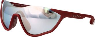 Gucci Stijlvolle zonnebril Gg 2018S - Heren - Zonnebrillen - Rood - ONE Size - Accessoires
