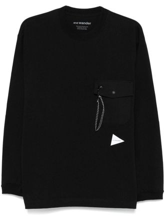 And Wander T-shirt 76 - Nero
