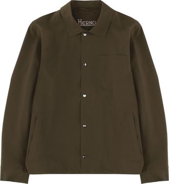 Herno Overshirt With Pocket Polyamide Jacket