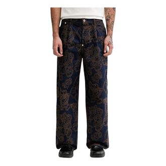 Kenzo Heren, Jeans, Blauw, Maat: W32 Katoen