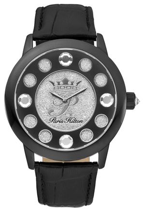 Paris Hilton Womens Fame Black Watch - One Size