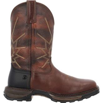 Durango Ventilated Western Work Boot in Tobacco at Nordstrom, Size 10.5