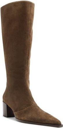 Schutz Raffaela Up Mid Boot in Pecan Brown at Nordstrom Rack, Size 10.5