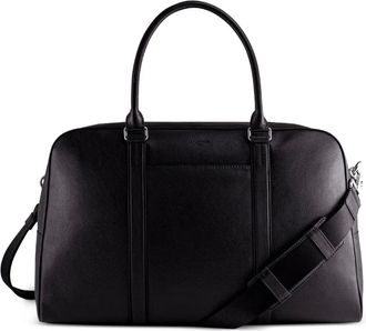 Le Tanneur Borsone Charles con manico - Nero