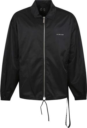 44 Label Group Zwarte jas voor mannen- stijlvol en functioneel - Heren - Zomerjassen - Zwart - M - Polyester - Jassen