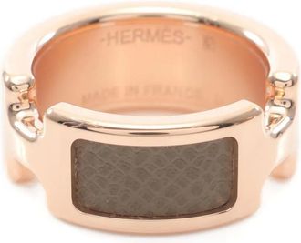 Hermès Anello Olymp PM in pelle anni 2020 - Marrone