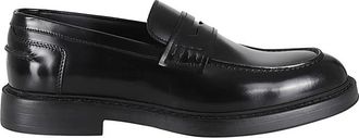 Doucal's Penny Adler Loafer - Heren - Loafers - Zwart - 44 EU - Schoenen