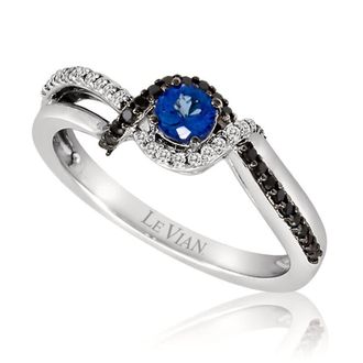 Le Vian Ladies Blueberry Tanzanite Rings set in 14K Vanilla Gold