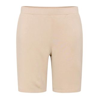 Kaffe Curve Grijze Shorts met Elastische Taille - Dames - Korte broeken - Beige - Maat: L