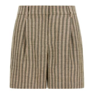 Brunello Cucinelli Bermuda Shorts - female - Brunello Cucinelli - Casual Shorts - Multicolor - XS - Shorts
