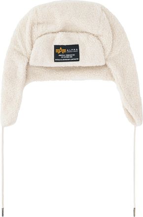 Alpha Industries Skim&uuml;tze ALPHA INDUSTRIES Alpha Teddy Hat, Gr. onesize, weiss (sanftes wei&szlig;), Obermaterial: 100% Polyester, Futter: 100% Nylon, F&uuml;llung: 100% Polyeste
