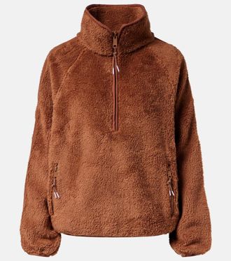 The Upside Harlow fleece half-zip sweatshirt