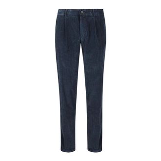 Incotex Chinos, male, Blue, W34, Slim Fit Casual Trousers