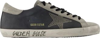 Golden Goose Sneakers, male, Multicolor, Size: 12 US Super-Star Sneakers